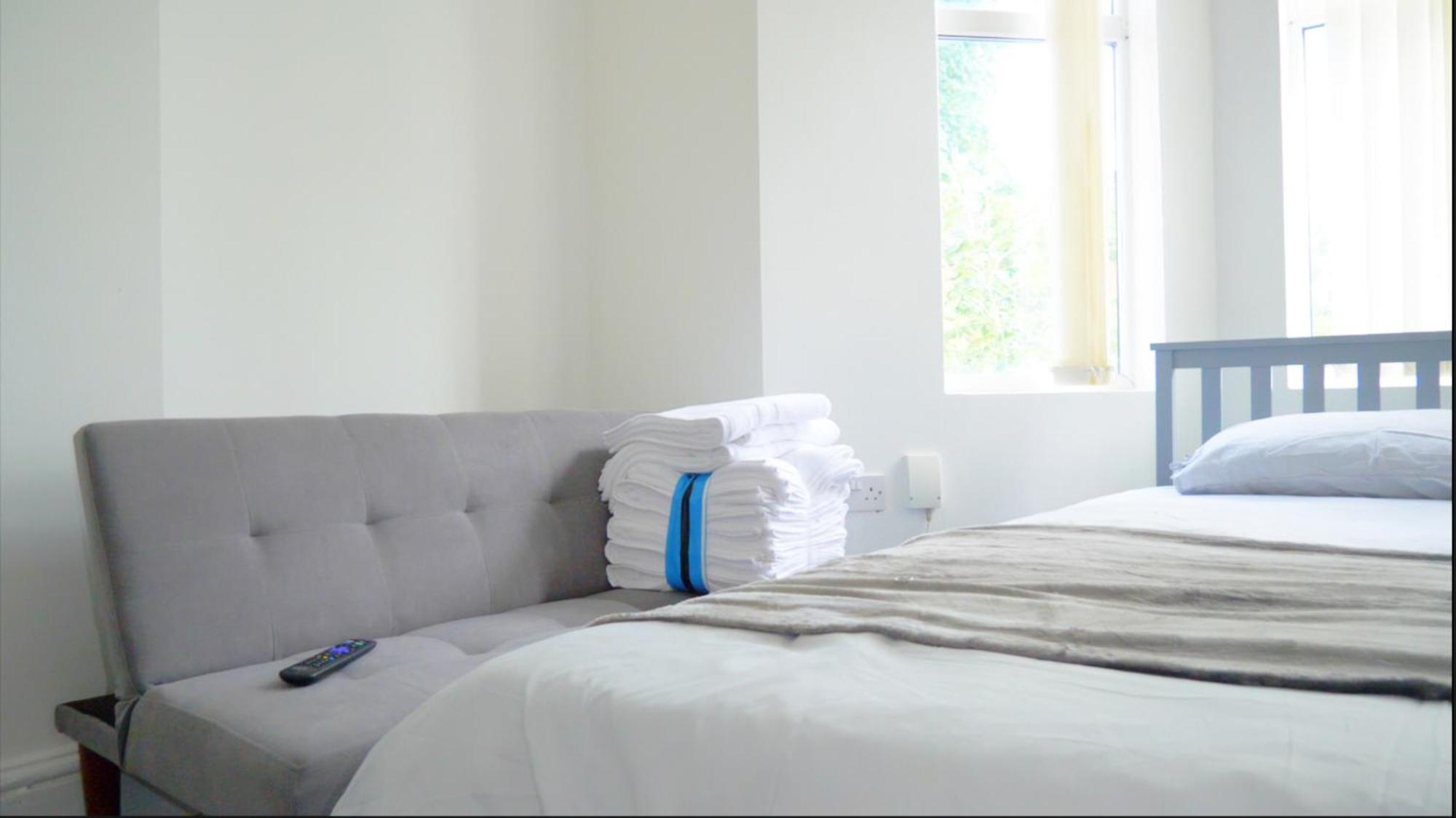 Cosy & Modern 1 Bed Studio Apart-Hotel Leamington Spa Bagian luar foto