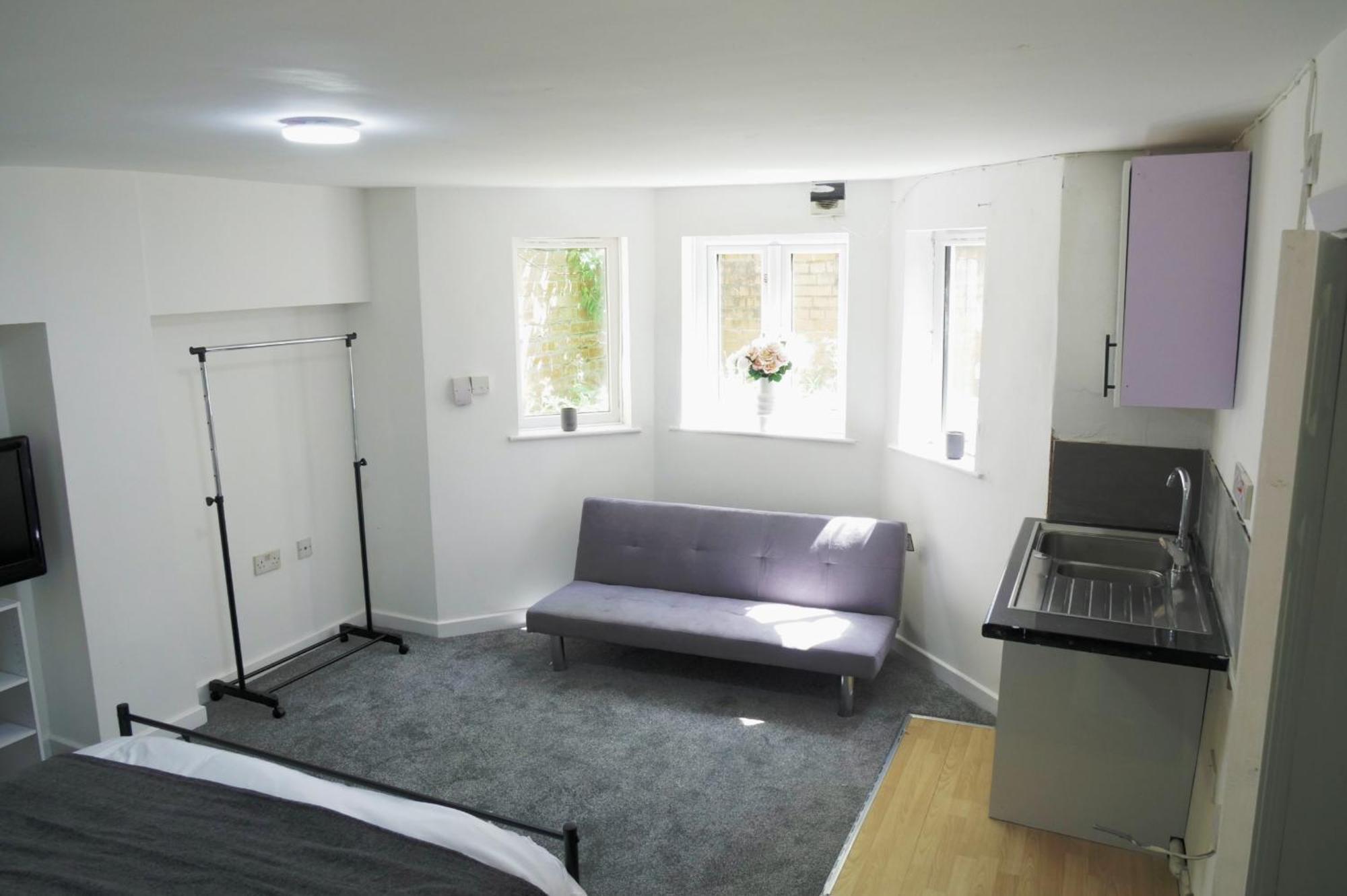 Cosy & Modern 1 Bed Studio Apart-Hotel Leamington Spa Bagian luar foto